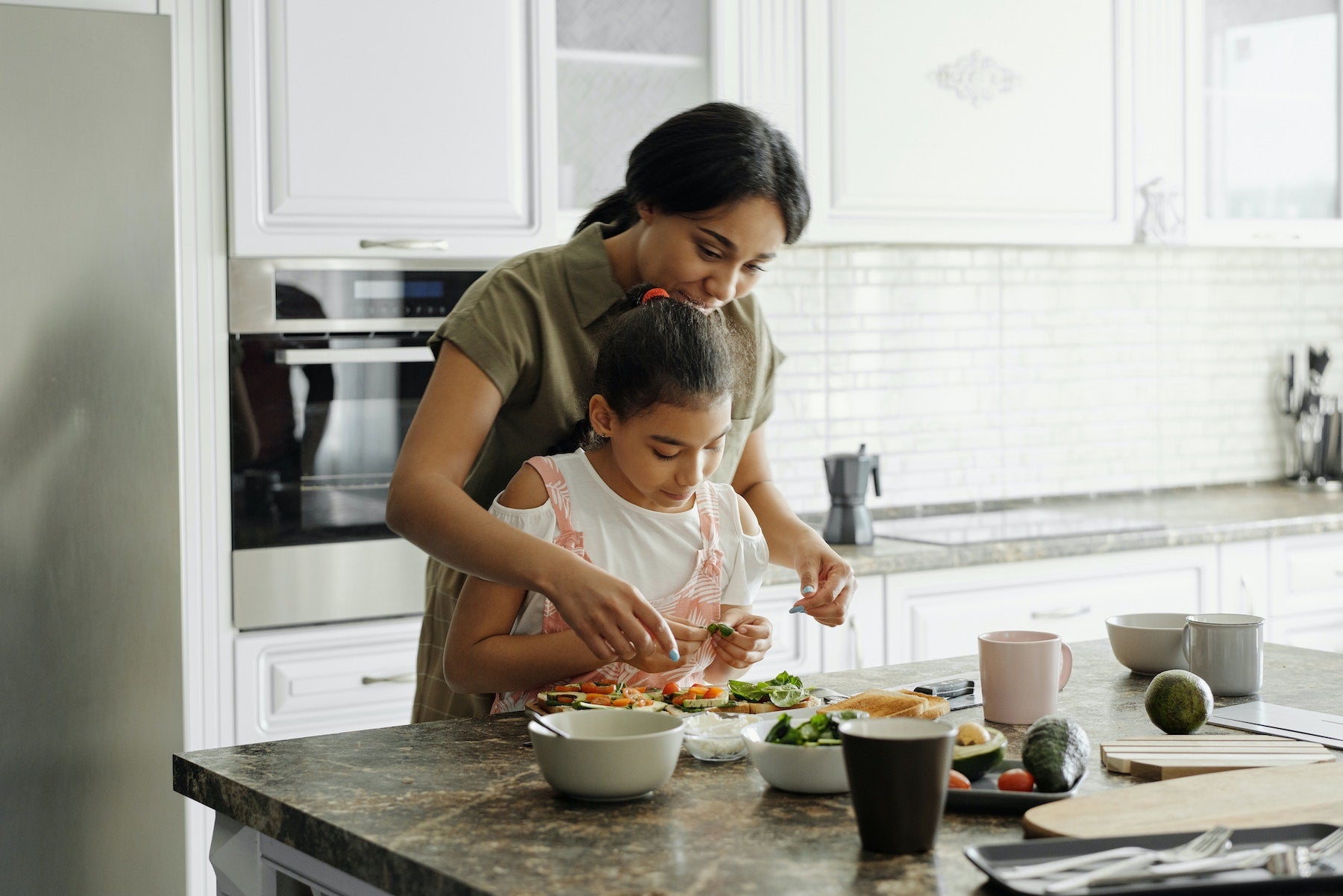 Cooking meals with your kids