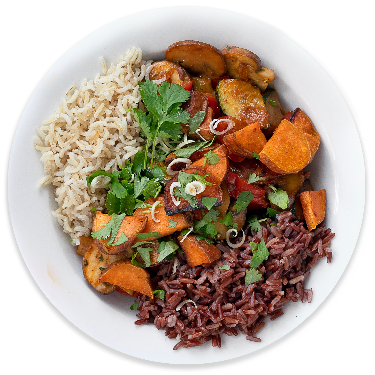 Root Vegetable and Rice Medley