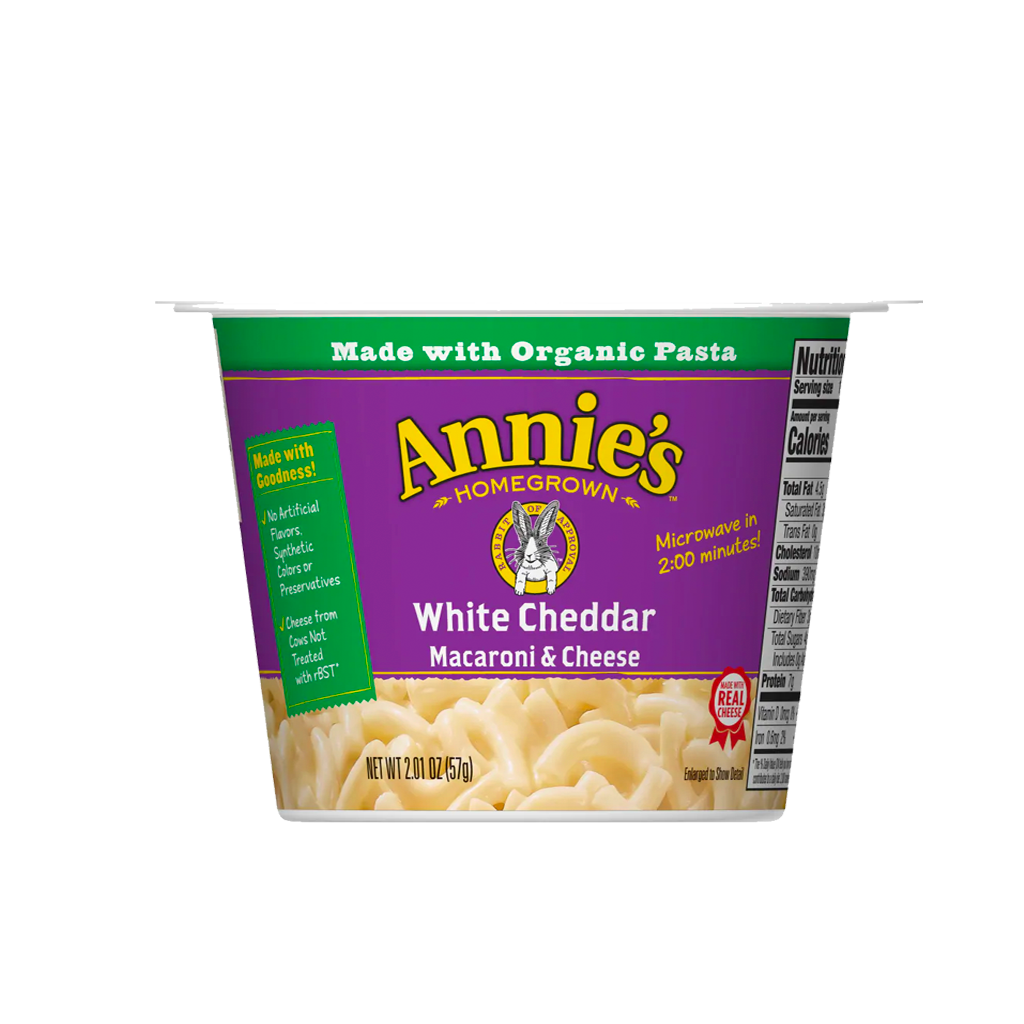 White cheddar Mac & Cheese - Microwavable!