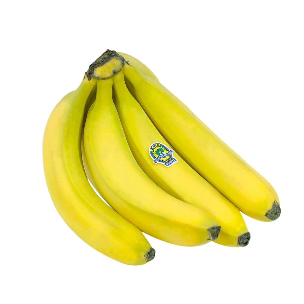 Fresh Bunch of Organic Bananas