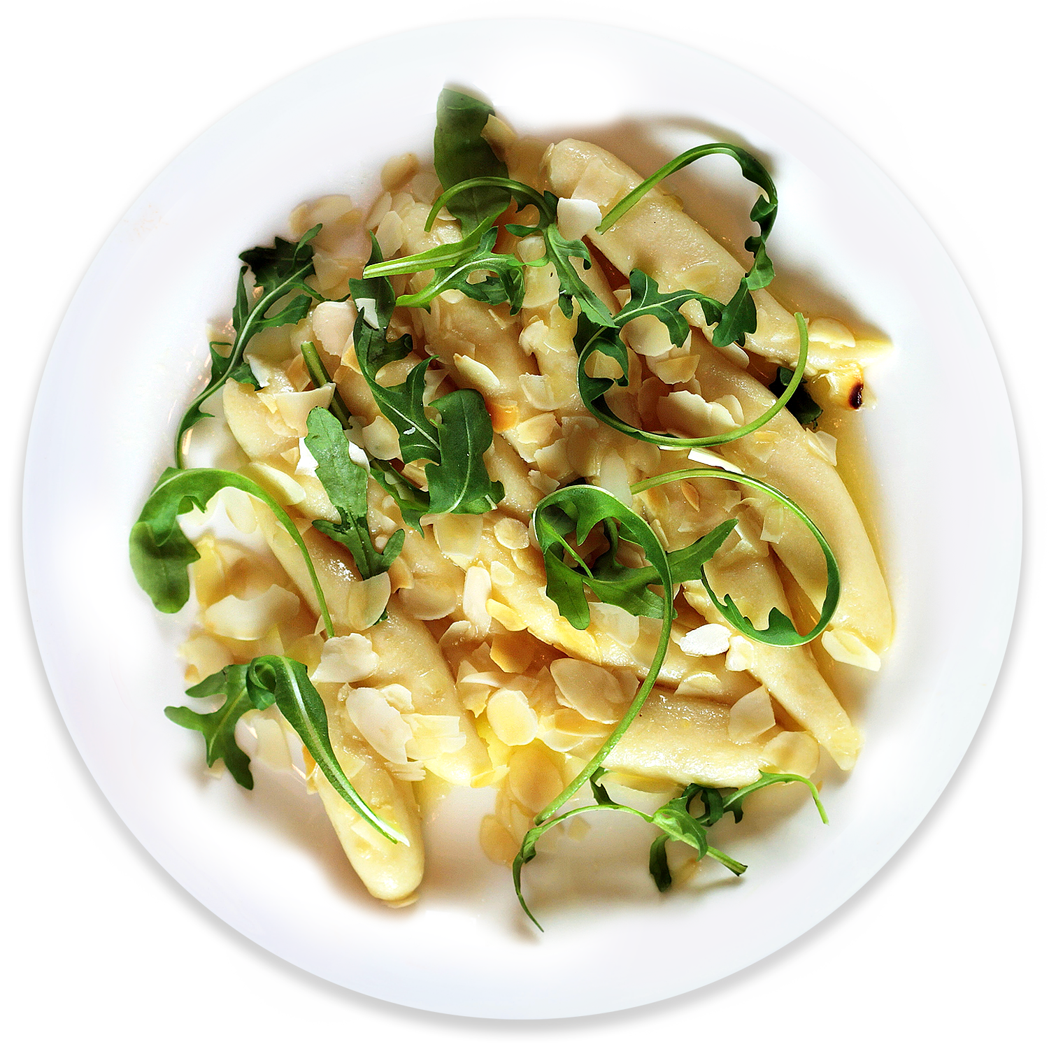 Potato Dumplings with Arugula